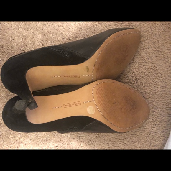 Vince Camuto black booties size 8 - Picture 5 of 6